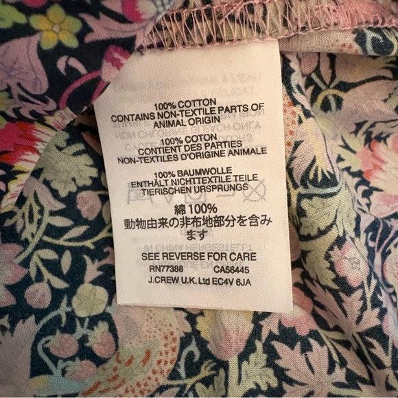 Liberty for J. Crew Cotton Top - Picture 4 of 5